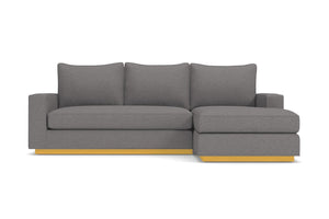 Harper Reversible Chaise Sofa :: Leg Finish: Natural