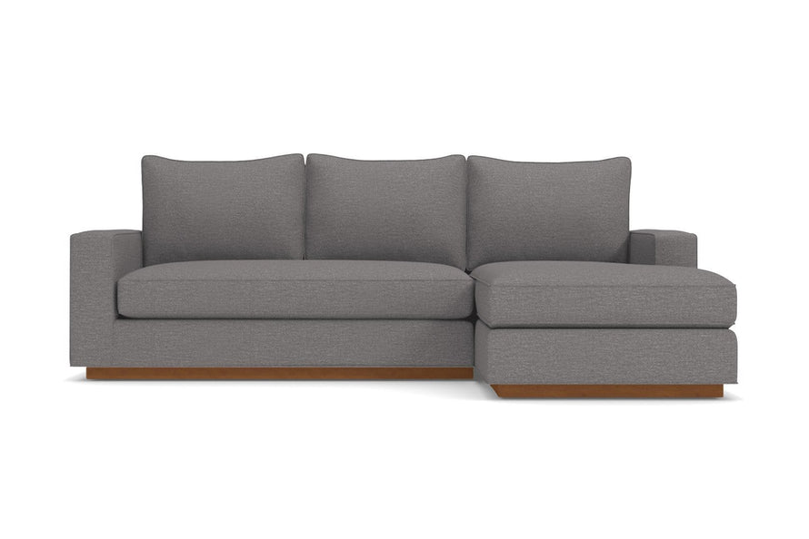 Harper Reversible Chaise Sofa :: Leg Finish: Pecan - Apt2B