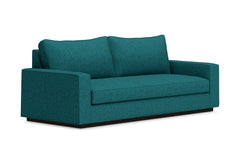 Harper Queen Size Sleeper Sofa Bed :: Leg Finish: Espresso / Sleeper Option: Deluxe Innerspring Mattress