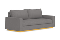 Harper Queen Size Sleeper Sofa Bed :: Leg Finish: Natural / Sleeper Option: Memory Foam Mattress