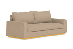 Harper Queen Size Sleeper Sofa Bed :: Leg Finish: Natural / Sleeper Option: Memory Foam Mattress