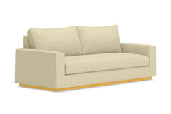 Harper Queen Size Sleeper Sofa Bed :: Leg Finish: Natural / Sleeper Option: Memory Foam Mattress