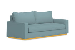 Harper Queen Size Sleeper Sofa Bed :: Leg Finish: Natural / Sleeper Option: Memory Foam Mattress