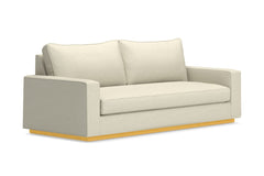 Harper Queen Size Sleeper Sofa Bed :: Leg Finish: Natural / Sleeper Option: Memory Foam Mattress