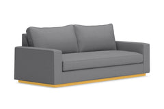 Harper Queen Size Sleeper Sofa Bed :: Leg Finish: Natural / Sleeper Option: Memory Foam Mattress