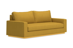 Harper Queen Size Sleeper Sofa Bed :: Leg Finish: Natural / Sleeper Option: Memory Foam Mattress