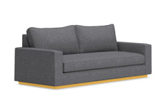 Harper Queen Size Sleeper Sofa Bed :: Leg Finish: Natural / Sleeper Option: Memory Foam Mattress