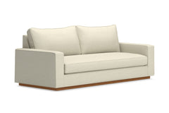 Harper Sofa :: Leg Finish: Pecan