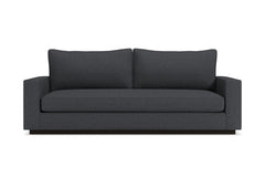 Harper Queen Size Sleeper Sofa Bed :: Leg Finish: Espresso / Sleeper Option: Memory Foam Mattress