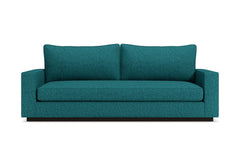 Harper Queen Size Sleeper Sofa Bed :: Leg Finish: Espresso / Sleeper Option: Deluxe Innerspring Mattress