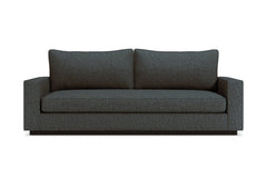 Harper Queen Size Sleeper Sofa Bed :: Leg Finish: Espresso / Sleeper Option: Memory Foam Mattress