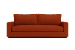 Harper Queen Size Sleeper Sofa Bed :: Leg Finish: Espresso / Sleeper Option: Deluxe Innerspring Mattress