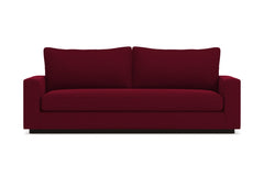 Harper Queen Size Sleeper Sofa Bed :: Leg Finish: Espresso / Sleeper Option: Deluxe Innerspring Mattress