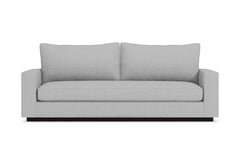 Harper Queen Size Sleeper Sofa Bed :: Leg Finish: Espresso / Sleeper Option: Deluxe Innerspring Mattress