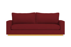 Harper Queen Size Sleeper Sofa Bed :: Leg Finish: Natural / Sleeper Option: Memory Foam Mattress