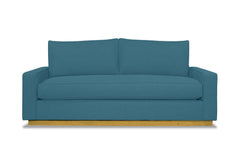 Harper Queen Size Sleeper Sofa Bed :: Leg Finish: Natural / Sleeper Option: Memory Foam Mattress