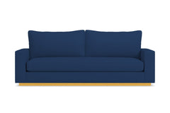 Harper Queen Size Sleeper Sofa Bed :: Leg Finish: Natural / Sleeper Option: Memory Foam Mattress