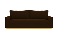 Harper Queen Size Sleeper Sofa Bed :: Leg Finish: Natural / Sleeper Option: Memory Foam Mattress