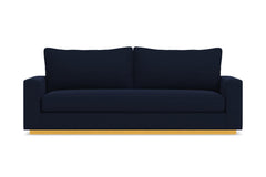 Harper Queen Size Sleeper Sofa Bed :: Leg Finish: Natural / Sleeper Option: Deluxe Innerspring Mattress