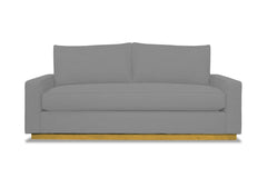 Harper Queen Size Sleeper Sofa Bed :: Leg Finish: Natural / Sleeper Option: Memory Foam Mattress