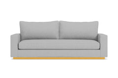 Harper Queen Size Sleeper Sofa Bed :: Leg Finish: Natural / Sleeper Option: Memory Foam Mattress