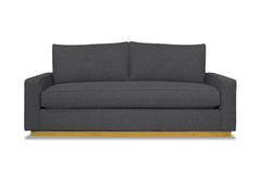 Harper Queen Size Sleeper Sofa Bed :: Leg Finish: Natural / Sleeper Option: Memory Foam Mattress