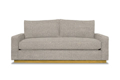 Harper Queen Size Sleeper Sofa Bed :: Leg Finish: Natural / Sleeper Option: Memory Foam Mattress