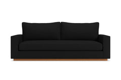 Harper Sofa :: Leg Finish: Pecan