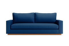 Harper Sofa :: Leg Finish: Pecan