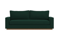 Harper Sofa :: Leg Finish: Pecan