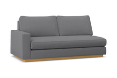 Harper Left Arm Apt Size Sofa w/ Benchseat :: Leg Finish: Natural / Configuration: LAF - Chaise on the Left