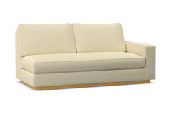Harper Right Arm Apt Size Sofa w/ Benchseat :: Leg Finish: Natural / Configuration: RAF - Chaise on the Right