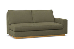 Harper Right Arm Apt Size Sofa w/ Benchseat :: Leg Finish: Natural / Configuration: RAF - Chaise on the Right