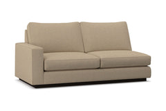 Harper Left Arm Apartment Size Sofa :: Leg Finish: Espresso / Configuration: LAF - Chaise on the Left