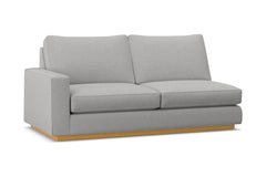 Harper Left Arm Apartment Size Sofa :: Leg Finish: Natural / Configuration: LAF - Chaise on the Left