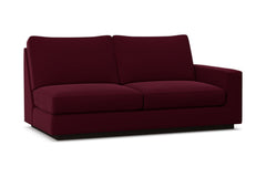Harper Right Arm Apartment Size Sofa :: Leg Finish: Espresso / Configuration: RAF - Chaise on the Right