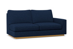 Harper Right Arm Apartment Size Sofa :: Leg Finish: Natural / Configuration: RAF - Chaise on the Right