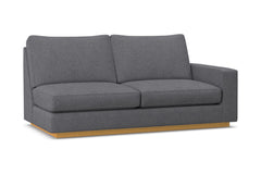 Harper Right Arm Apartment Size Sofa :: Leg Finish: Natural / Configuration: RAF - Chaise on the Right