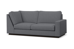 Harper Right Arm Corner Apt Size Sofa :: Leg Finish: Espresso / Configuration: RAF - Chaise on the Right