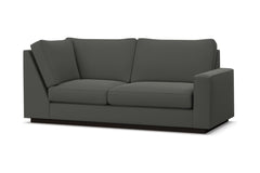 Harper Right Arm Corner Apt Size Sofa :: Leg Finish: Espresso / Configuration: RAF - Chaise on the Right