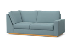 Harper Right Arm Corner Apt Size Sofa :: Leg Finish: Natural / Configuration: RAF - Chaise on the Right