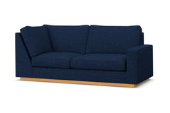 Harper Right Arm Corner Apt Size Sofa :: Leg Finish: Natural / Configuration: RAF - Chaise on the Right