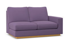 Harper Right Arm Loveseat :: Leg Finish: Natural / Configuration: RAF - Chaise on the Right