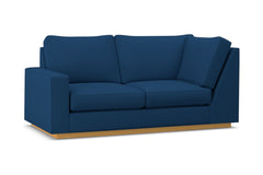 Harper Left Arm Corner Loveseat :: Leg Finish: Natural / Configuration: LAF - Chaise on the Left