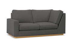 Harper Left Arm Corner Loveseat :: Leg Finish: Natural / Configuration: LAF - Chaise on the Left