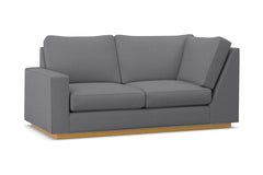 Harper Left Arm Corner Loveseat :: Leg Finish: Natural / Configuration: LAF - Chaise on the Left