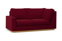 Harper Left Arm Corner Loveseat :: Leg Finish: Natural / Configuration: LAF - Chaise on the Left