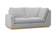 Harper Left Arm Corner Loveseat :: Leg Finish: Natural / Configuration: LAF - Chaise on the Left