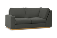 Harper Left Arm Corner Loveseat :: Leg Finish: Natural / Configuration: LAF - Chaise on the Left