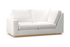 Harper Left Arm Corner Loveseat :: Leg Finish: Natural / Configuration: LAF - Chaise on the Left